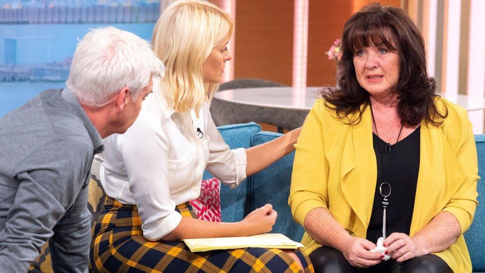 Phillip Schofield, Holly Willoughby and Coleen Nolan