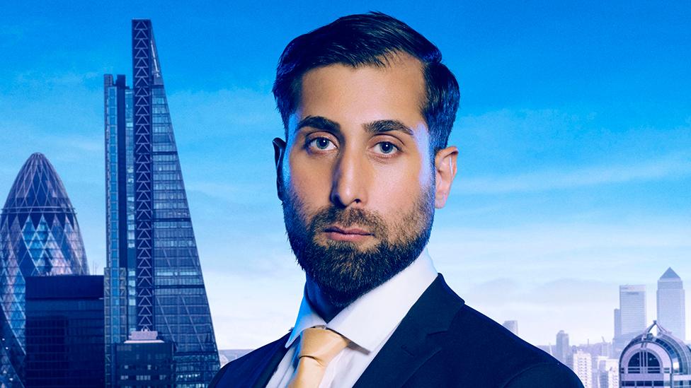 Asif Munaf publicity portrait for The Apprentice