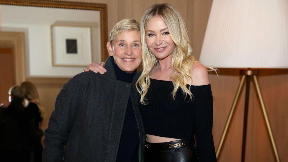 Ellen DeGeneres and Portia de Rossi