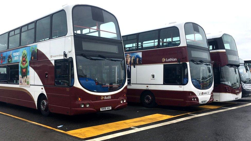 Lothian buses