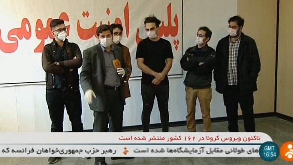 Iranian state TV reporter speaks to students arrested over aubergine videos