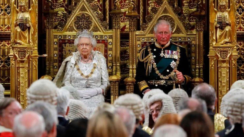 The Queen and Prince Charles