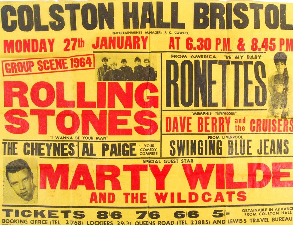 1964 Rolling Stones poster