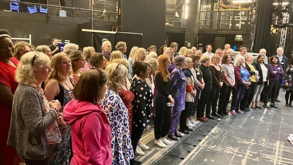 Choir at the London Coliseum