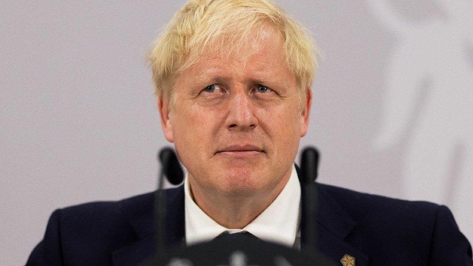 British Prime Minister Boris Johnson