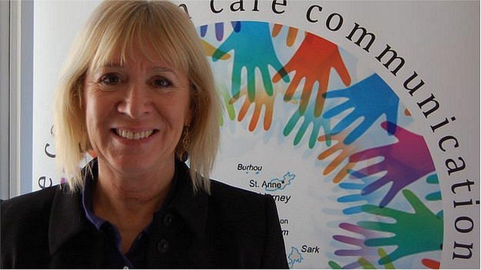 Carol Tozer, Guernsey's chief officer of Health and Social Services