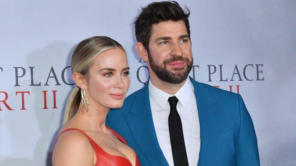 Emily Blunt and John Krasinski