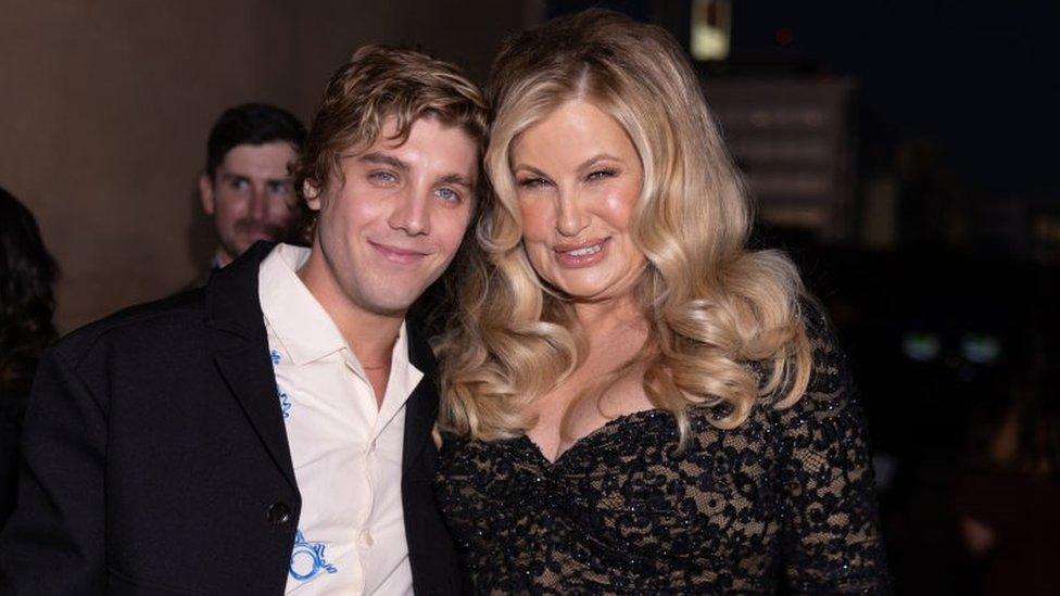 Lukas Gage and Jennifer Coolidge