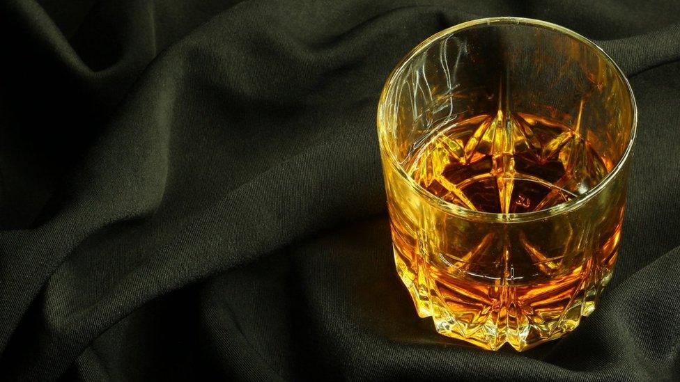 Glass of whisky