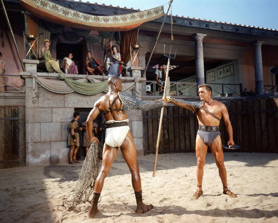 Kirk Douglas in the film Spartacus