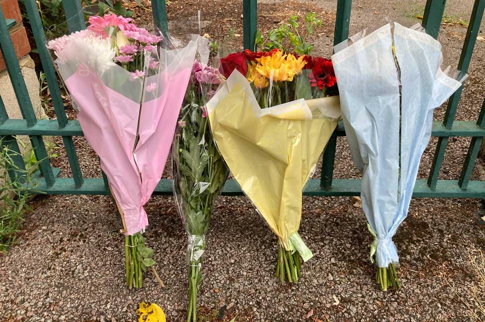 Stabbing scene, Jubilee Park, Bedford