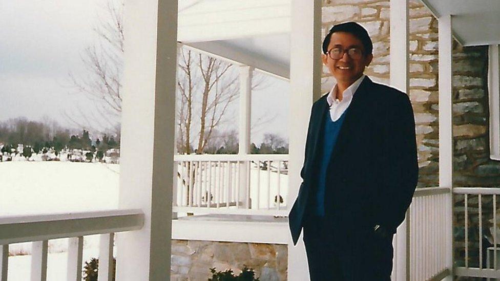 Picture of Chang Hsien-yi in 1988 shortly after he defected to the US