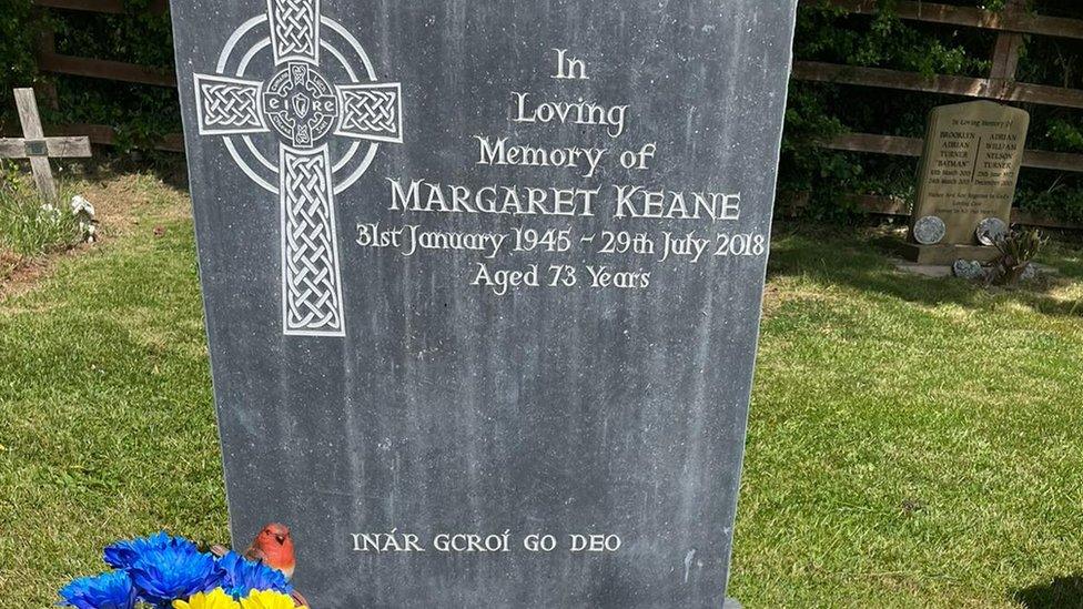 Margaret Keane's grave