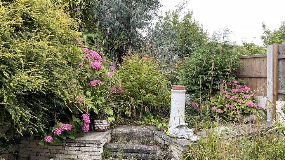 Garden at John Lennon's mother's house