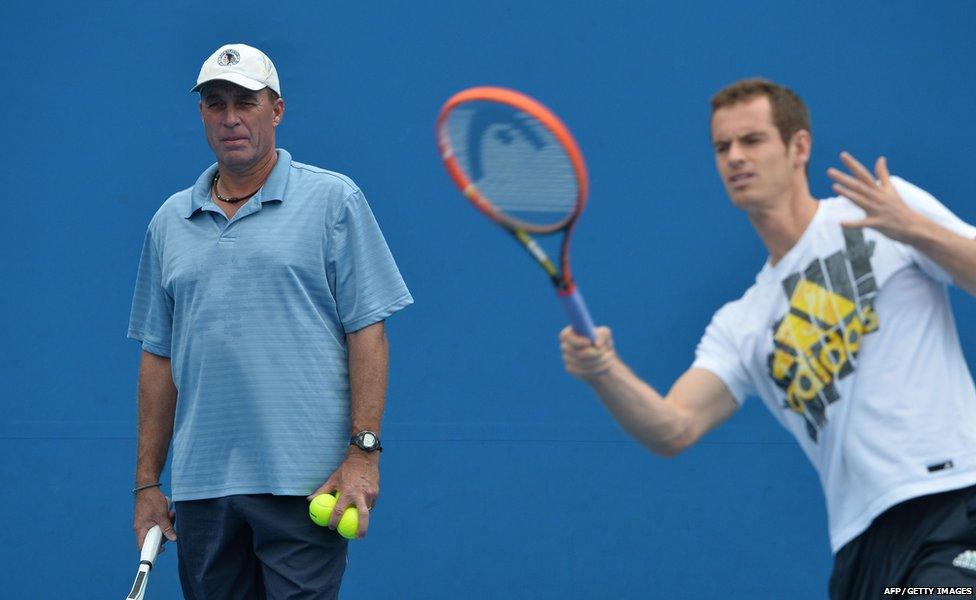 Ivan Lendl and Andy Murray