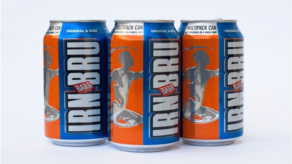 A can of Irn Bru.