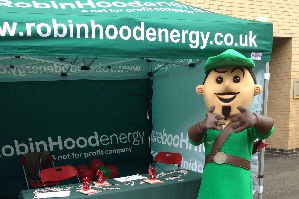 Robin Hood Energy promotion event