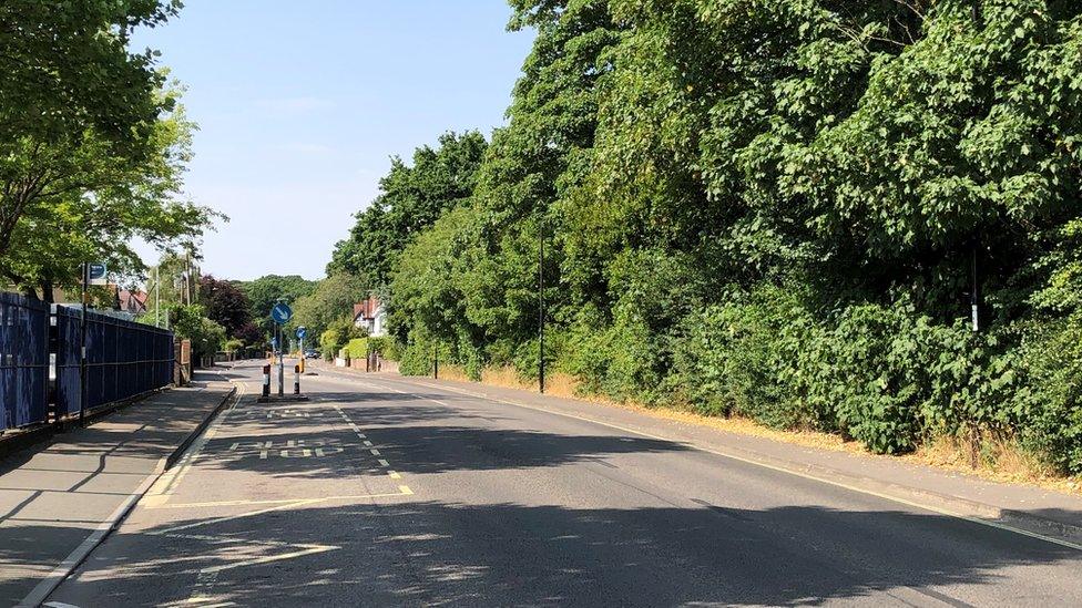 Hill Lane roadworks