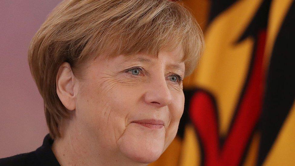 German Chancellor Angela Merkel