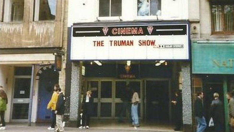 Cinema showing The Truman Show