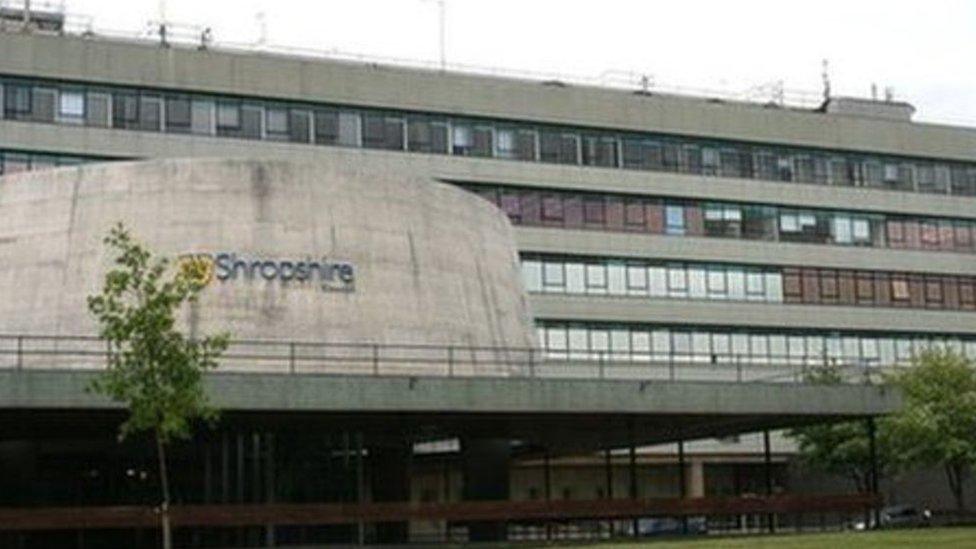 Shropshire Council's Shirehall, Shrewsbury