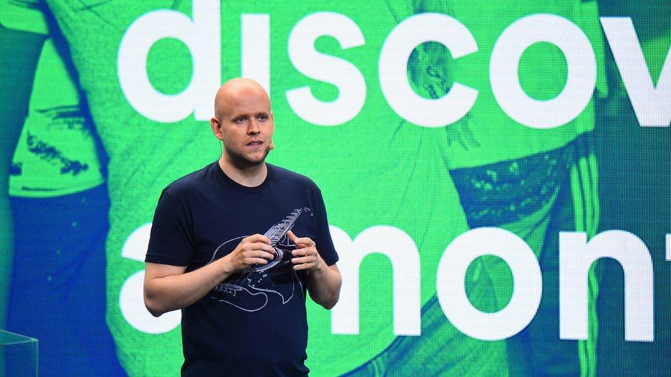 Founder of Spotify Daniel Ek