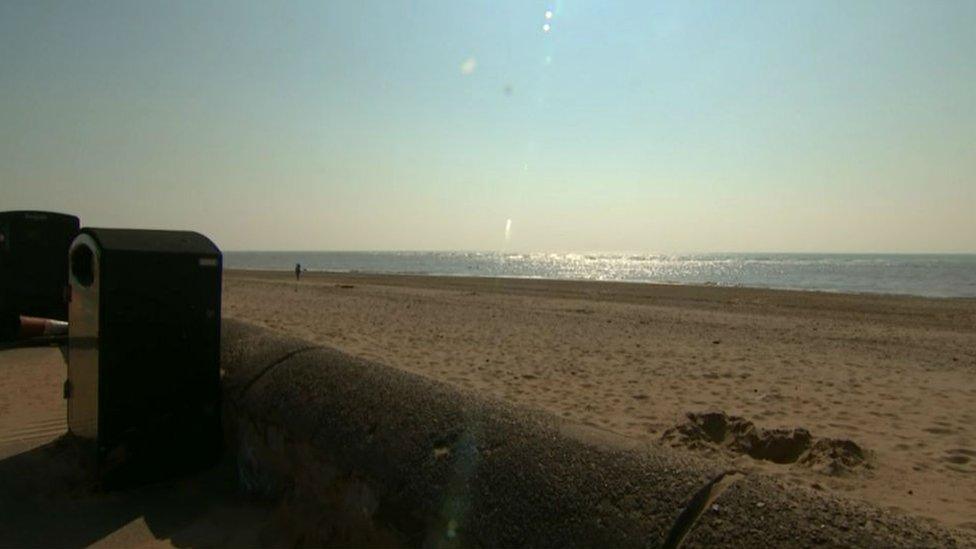 Exmouth seafront