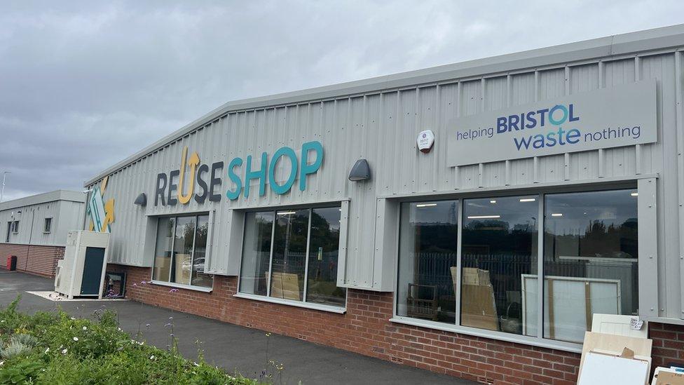 Re-Use Shop at Hartcliffe Reuse and Recycling Centre