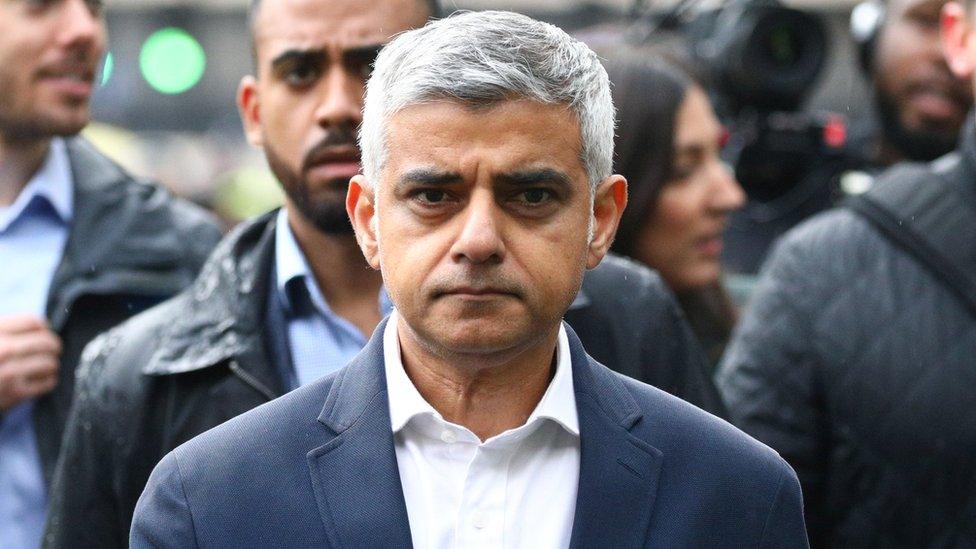 London Mayor Sadiq Khan