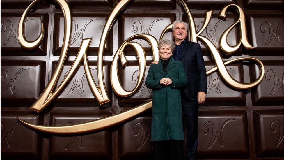 Jim Carter and Imelda Staunton