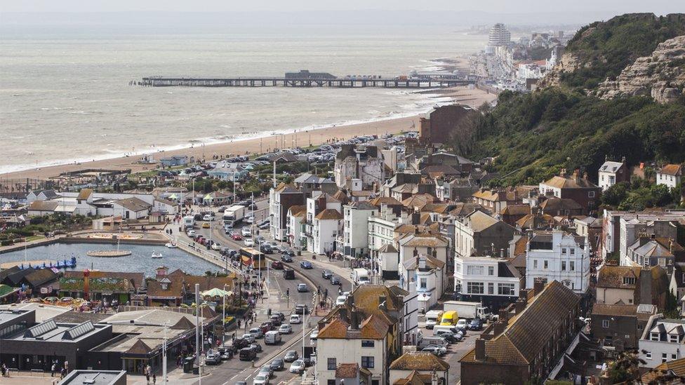 Hastings old town