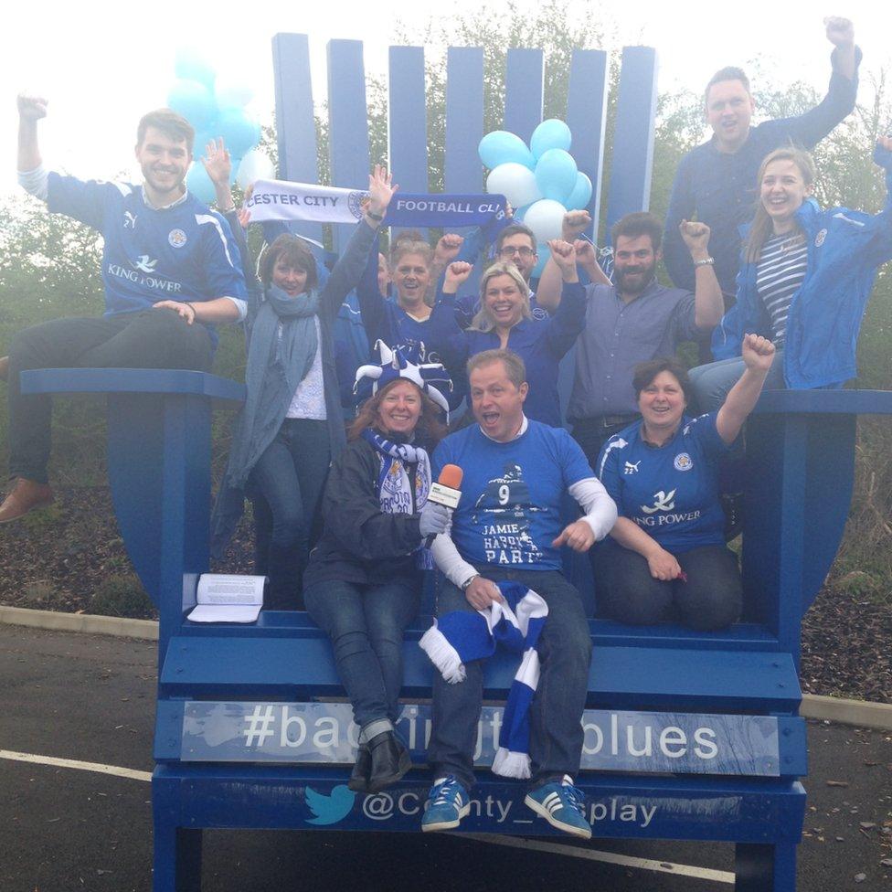 Big Blue Chair