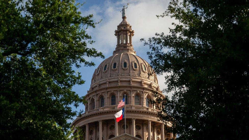 The Texas Capitol building