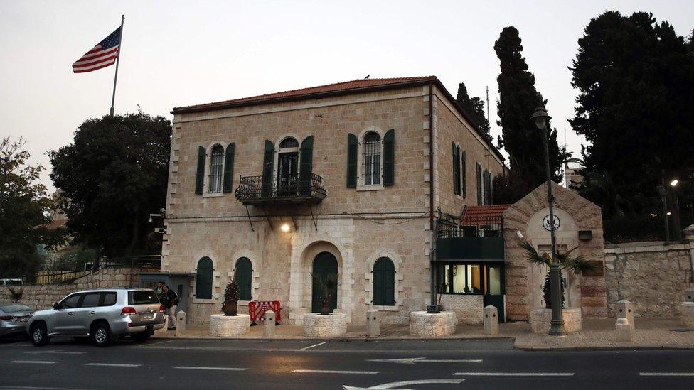 US consulate general in Jerusalem (18 October 2018)