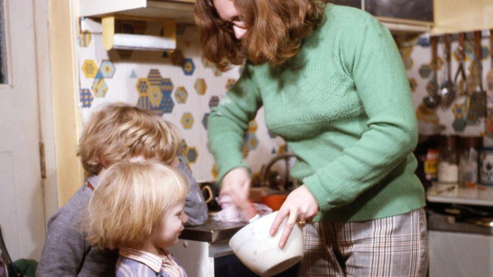 Making Yorkshire pudding batter