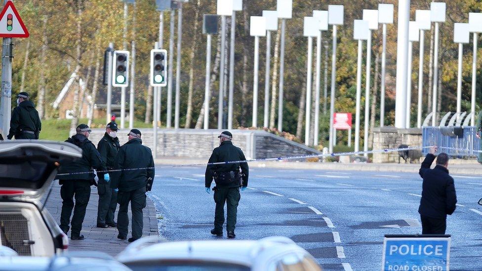 Omagh Remembrance Sunday security alert