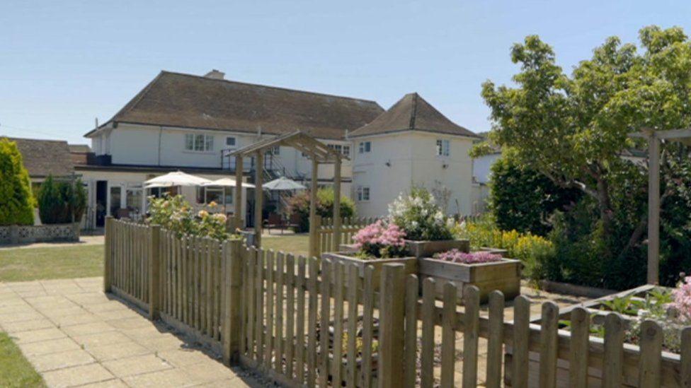 View of Pelham House, care home in Folkestone.