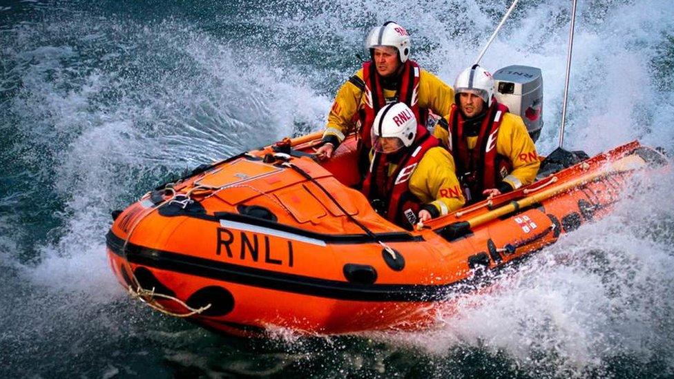 Looe Class D inshore lifeboat