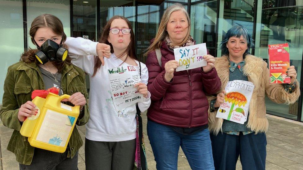 Generation Climate Action at protest