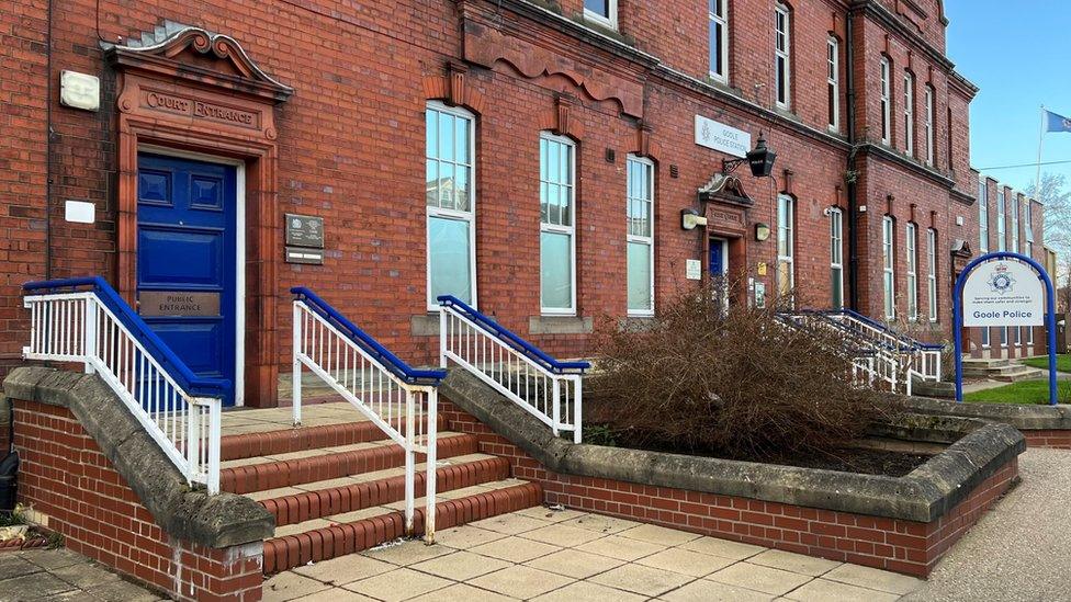 Humberside Police station in Goole