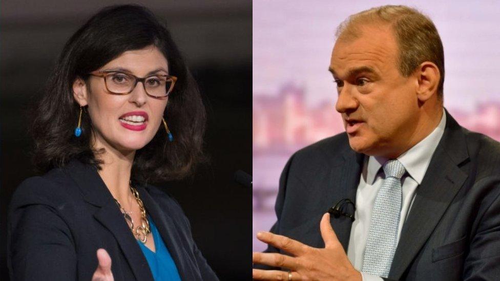 Layla Moran and Ed Davey