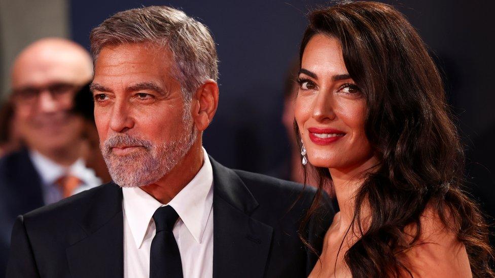 George and Amal Clooney