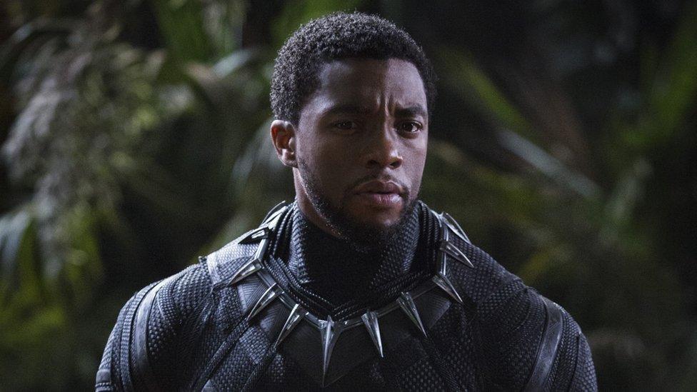 Chadwick Boseman in Black Panther