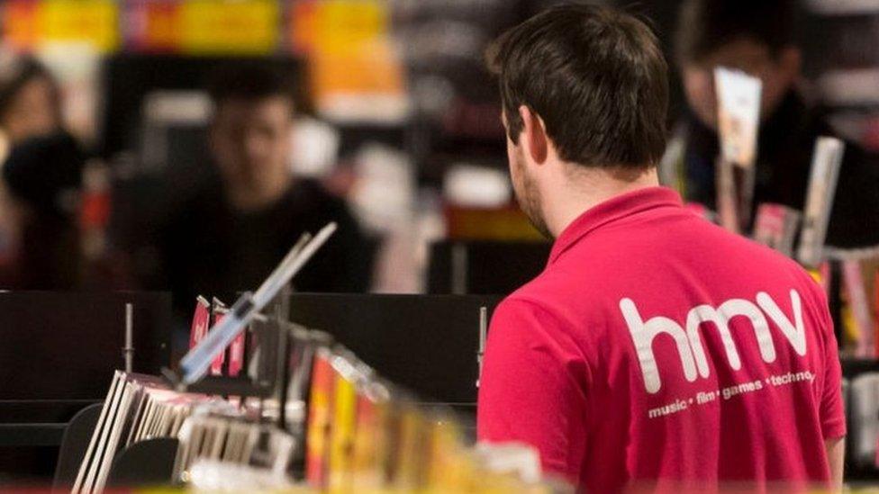 HMV worker