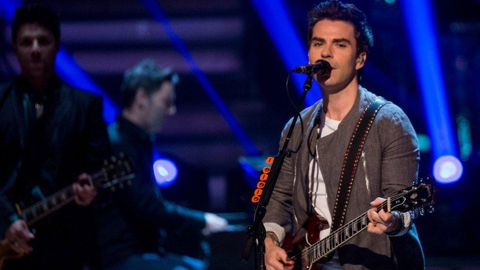 Kelly Jones, leader singer of the Stereophonics