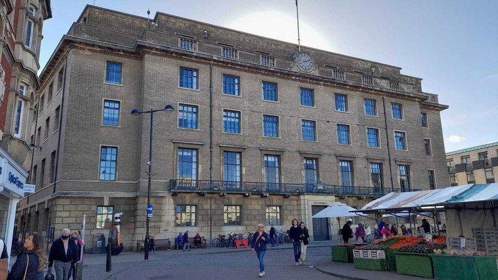 Cambridge City Council, The Guildhall, Market Square, Cambridge