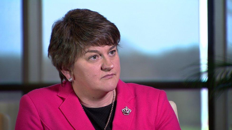 First Minister Arlene Foster