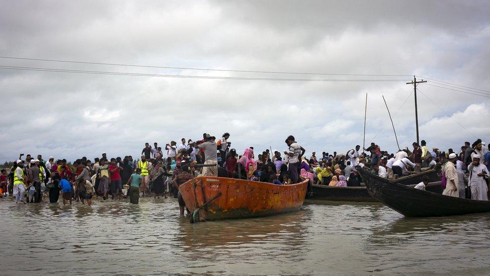 Rohingya refugees