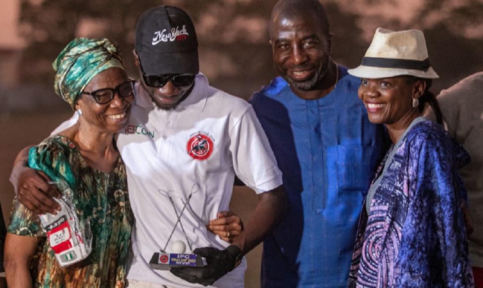 Baba Ige with his family