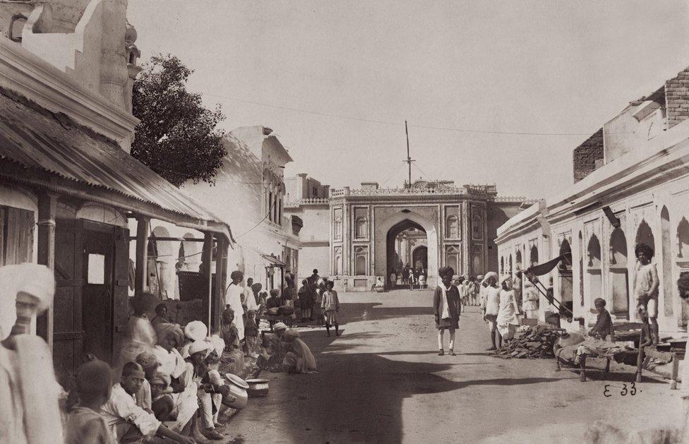 A street Leading to City Palace, Jaipur